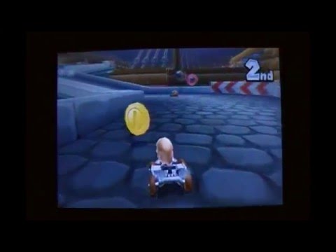 Mario Kart 7 -  Alternate way to dodge spiny blue shell