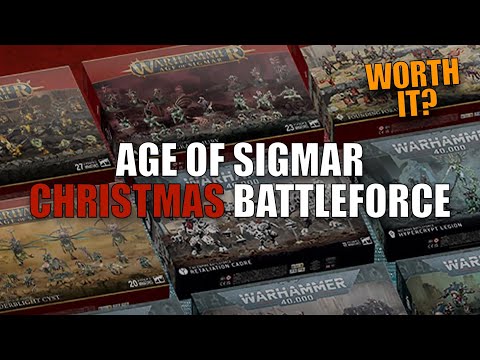 New 2025 AoS Christmas Boxes Battleforces Review #gamesworkshop #ageofsigmar #warhammer