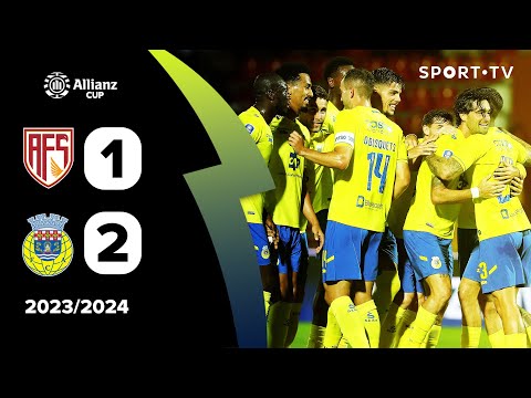 Resumo: AVS 1-2 FC Arouca - Taça da Liga | SPORT TV