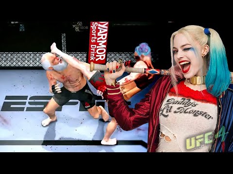 UFC4 | Old Khabib Nurmagomedov vs. Harley Quinn (EA sports UFC 4)