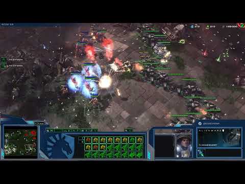 When Protoss attacks into 30 tanks