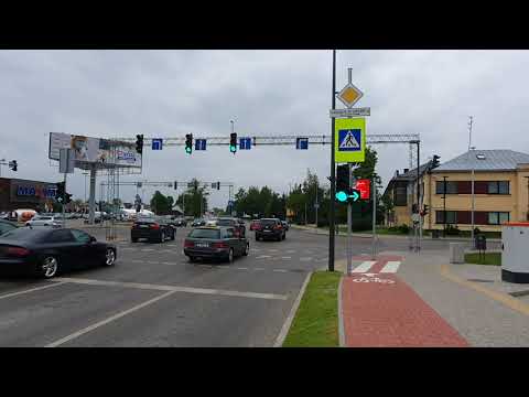 Marijampolė, Kudirkos - Dariaus ir Girėno g. šviesoforai, papildoma sekcija į dešinę (1)