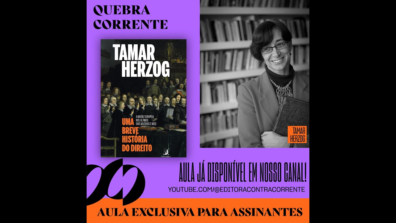 Aula exclusiva do livro "Uma breve história do Direito"