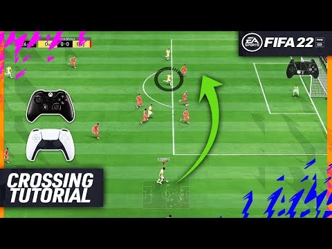 FIFA 22 CROSSING TUTORIAL - 3 EASY TECHNIQUES TO SCORE GOALS FROM CROSSES!!