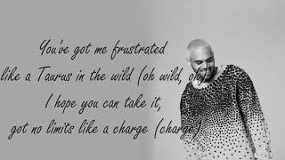 Chris Brown - Frustrated (Lyrics Video)