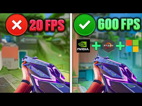VALORANT | High FPS Settings Guide | NVIDIA, Ryzen & Windows Optimization | hindi