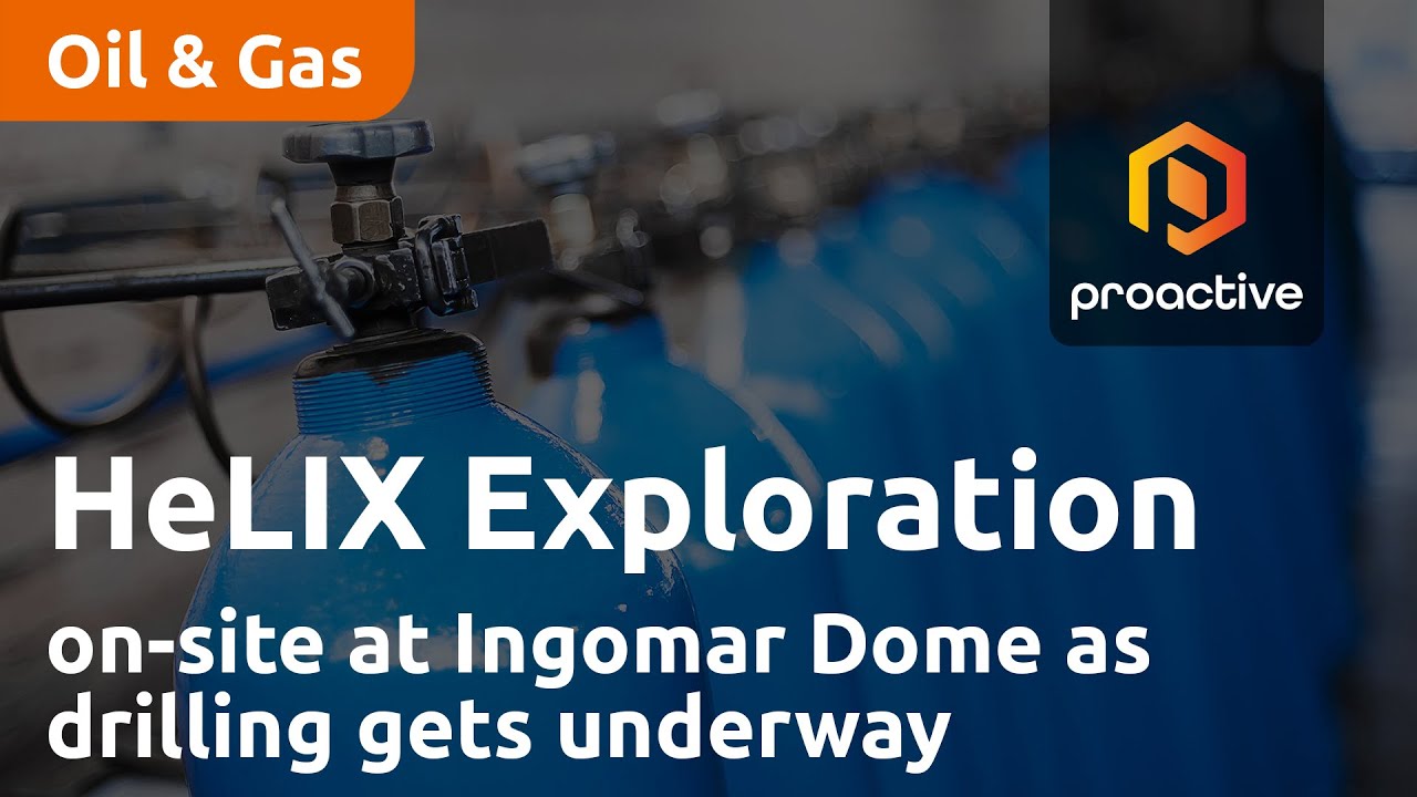 HeLIX Exploration CEO Bo Sears on-site at Ingomar Dome as drilling gets underway