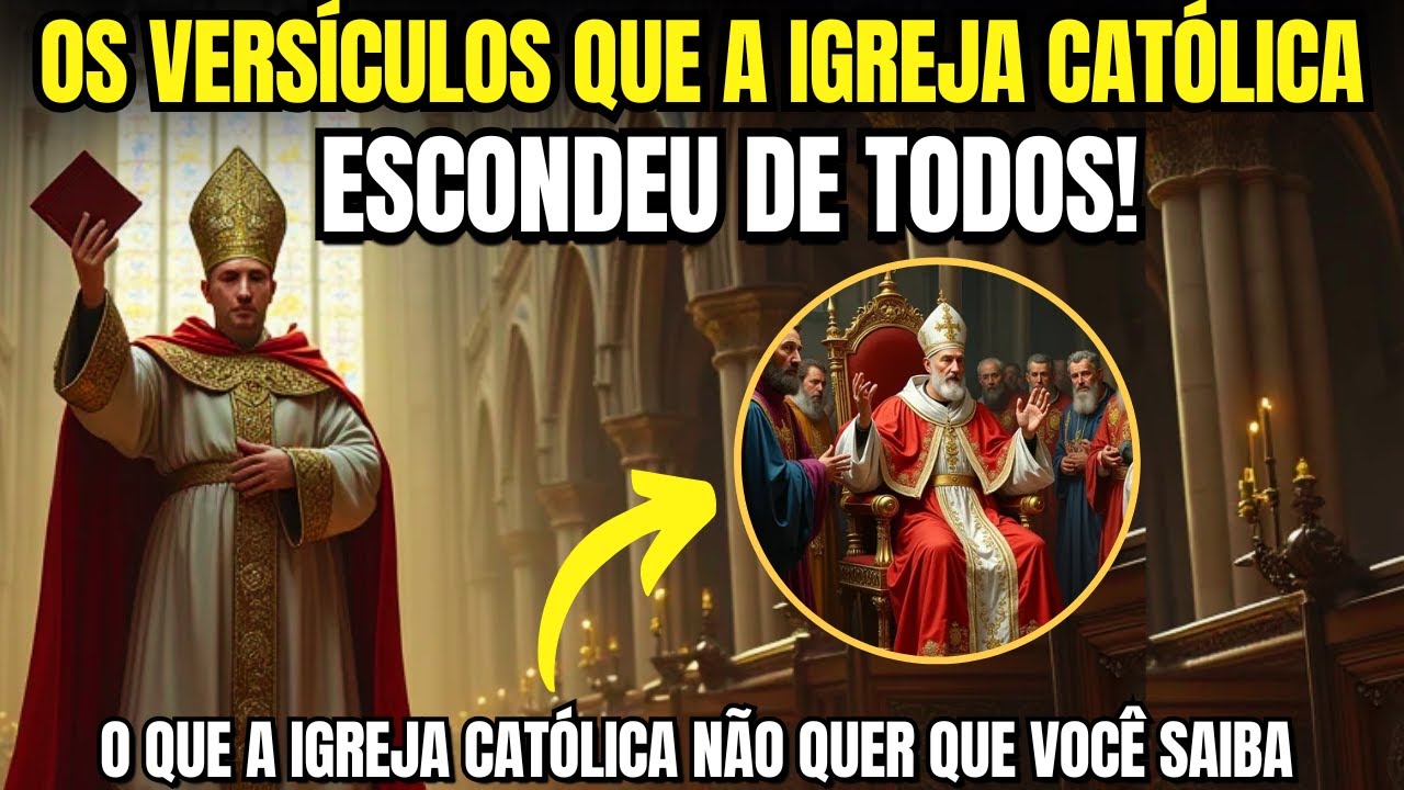 Os Versículos Que a Igreja Católica Não Quer Que Você Descubra Sobre a História Bíblica da Igreja