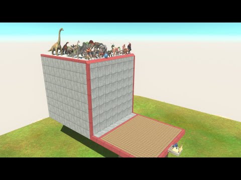 All Units Fall Into Quicksand Trap - Animal Revolt Battle Simulator