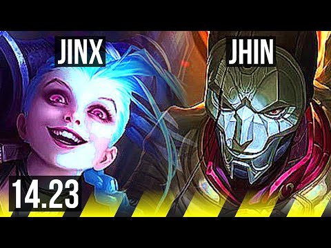 JINX & Thresh vs JHIN & Alistar (ADC) | Dominating | KR Challenger | 14.23