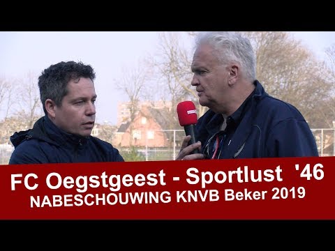 Nabeschouwing patrick Loenen FC Oegstgeest - Sportlust '46 KNVB Beker 2019