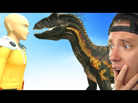 Saitama vs Every Unit in ARBS (Jurassic Monsters Included)