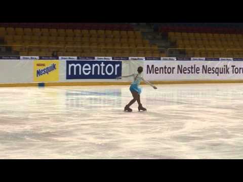 6 Tatsiana CHORNAYA BLR Silver Girls Free Skating MNNTC2013