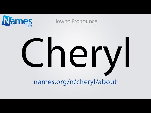 How to Pronounce Cheryl
