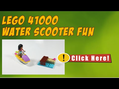 Vidéo LEGO Friends 41000 : La motomarine