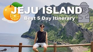 5 Days in Jeju Island  | Top Attractions, Cafes &amp;amp; Restaurants - Travel Guide and Vlog