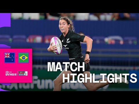 New Zealand CRUISING 😎 | New Zealand v Brazil | HSBC SVNS Hong Kong 2025 | Women's Match Highlights