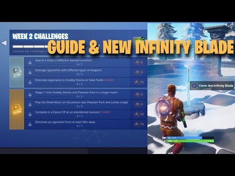 All Season 7 Week 2 Challenges Guide | Piano locations | Giveaway (Fortnite Battle Royale)