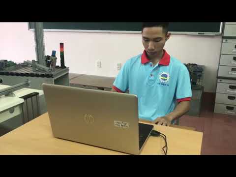 Sinh viên Cao đẳng Kỹ thuật Công nghệ Quy Nhơn luyện tập thi kỹ năng nghề Quốc gia nghề Cơ điện tử