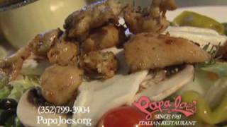 preview picture of video 'Papa Joe's Hernando County Florida Italian Restaurant Signature Salads'