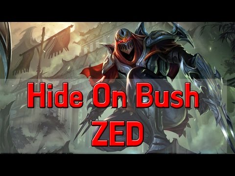 Hide on bush Zed
