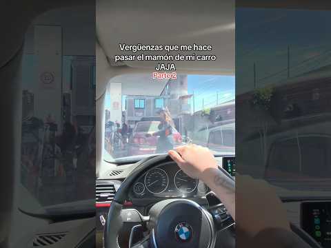 Vergüenzas que me hace pasar mi carro parte 2 jaja 🥵 #bmw #humor