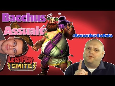 Lets Play SMITE Assault- Bacchus- RemembertheDuke