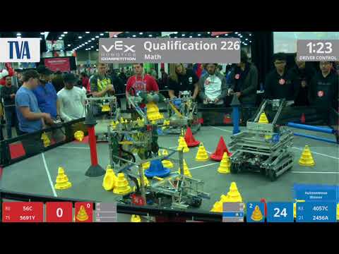2018 VRC Math Q226 - 56C 5691Y vs 4057C 2456A - 46 to 59