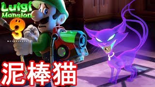 スイッチが盗まれた!?オバ猫を大追跡!! PART17 【ルイージマンション3】