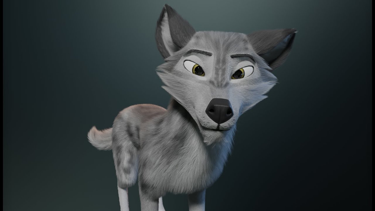 Lobo Kodai Modelo 3D