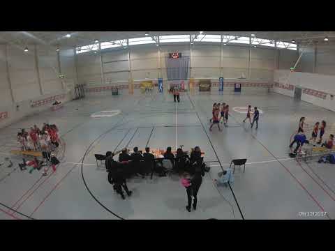 COPA JUNIOR FEMENINA PREFERENTE. SEMIFINAL 1. 09-12-2017. CD SAGRADO CORAZON - HORTA GODELLA