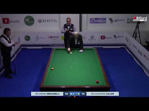 Calleri Salvatore VS Mencarelli Simone - 21° Campionato Italiano Brescia