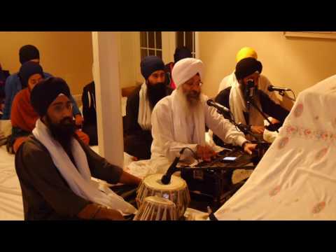 Bhai Gursev Singh (Waterloo) 11.18.2016 - man rae har har saethee liv laae