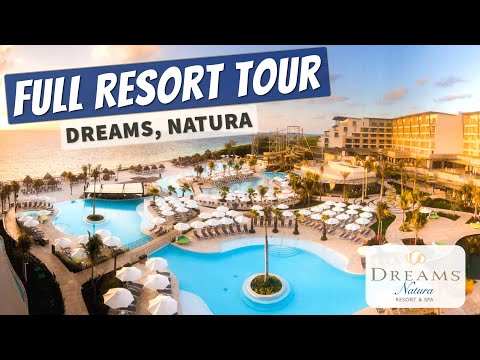 Dreams Natura Resort & Spa | All Inclusive Family Resort | Full Walkthrough Resort Tour 4K | 2021