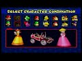 Mario Kart Double Dash Character Select Fandub