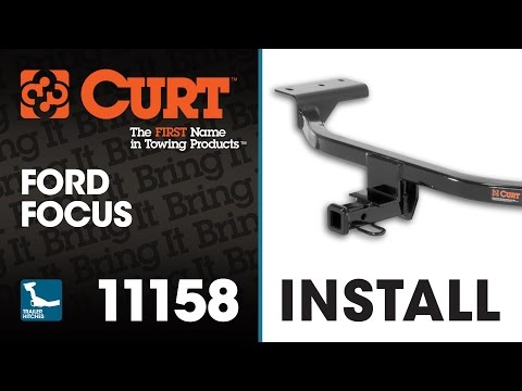 Trailer Hitch Install: CURT 11158 Ford Focus
