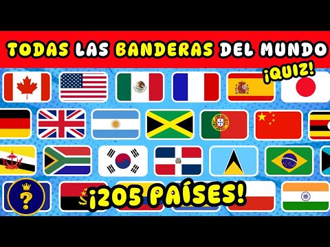 Guess ALL the Flags of the World 🚩🌎 205 COUNTRIES 😱 How many do you recognize? 🤓 Geography Quiz