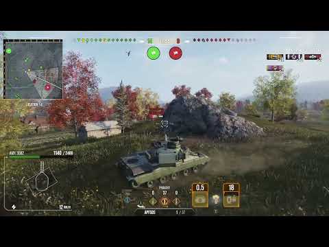 AMX 30B2 super fast mastery game || world of tanks console