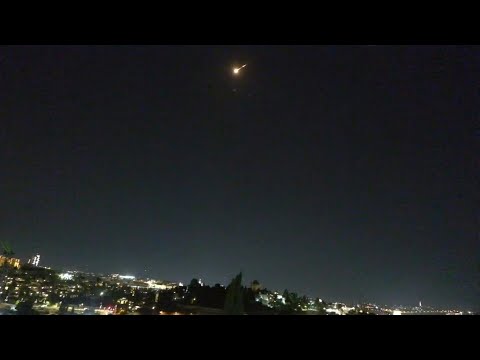 Israeli air defence intercepts missiles launched from Iran over Jerusalem | AFP