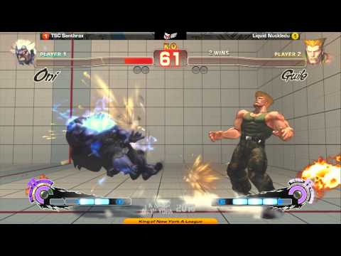 USF4 @ TKONY 2016 A League: TSC Santhrax vs Liquid NuckleDu [720p/60fps]