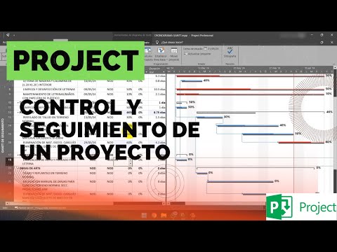 📖How to track and control a project in Ms Project
