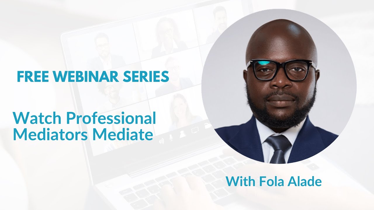 Watch Professional Mediators Mediate