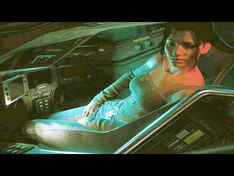 Panam Romance Scene Inside the Tank - Cyberpunk 2077