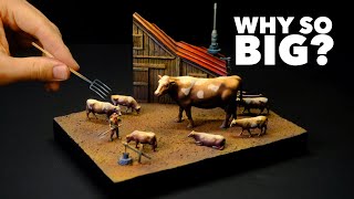 I Made a Weird Barnyard Diorama