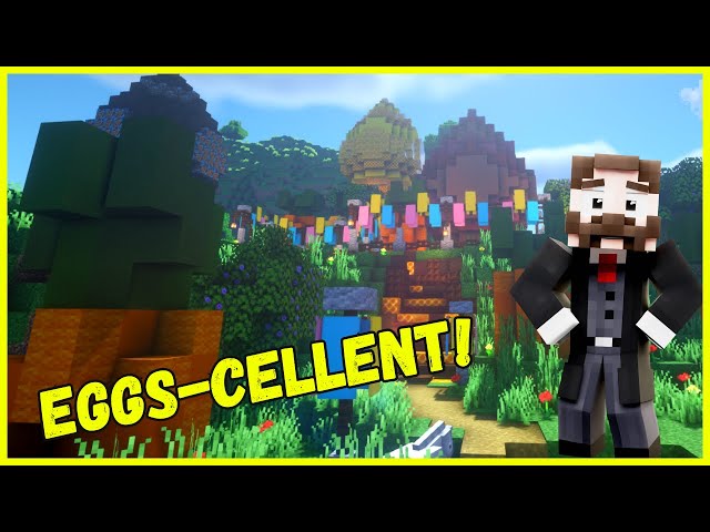 Easter Themed Spawn Island by Cuzza88 Minecraft Map