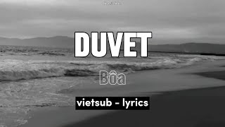 Duvet - Bôa [ vietsub - lyrics ]