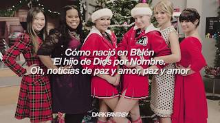 God Rest Ye Merry Gentlemen || Glee Cast || Traducción Español