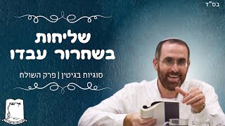 הרב יצחק דעי | שליחות בשחרור עבדו | סוגיות בגיטין | פרק השולח (ישיבת אור עציון) - התמונה מוצגת ישירות מתוך אתר האינטרנט יוטיוב. זכויות היוצרים בתמונה שייכות ליוצרה. קישור קרדיט למקור התוכן נמצא בתוך דף הסרטון