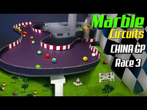 Marble race - GP Shanghai  - Marble Circuits by Fubeca Marble runs