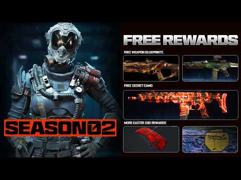 50+ NEW SECRET REWARDS TO CLAIM in Black Ops 7 (Secret Animated Camo, Blueprints & MORE!) - Season 2